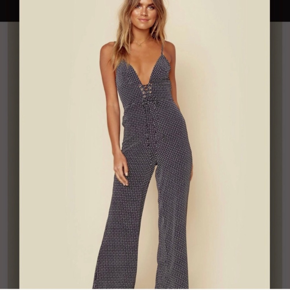 NWT Planet Blue Gia Lace Up Jumper